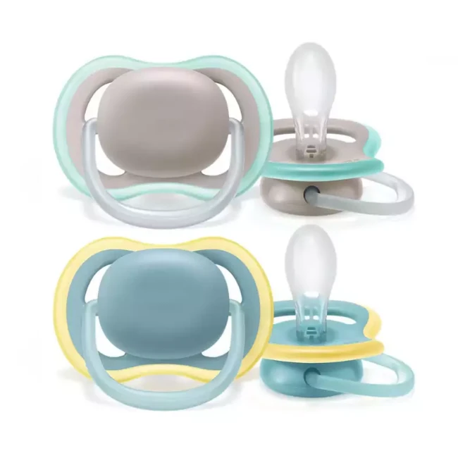 Philips Avent 2 pz Succhietti Ultra Air Neutro 18m+