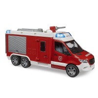 Bruder Autopompa MB Sprinter con Modulo Luci e Suoni 02680