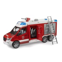 Bruder Autopompa MB Sprinter con Modulo Luci e Suoni 02680