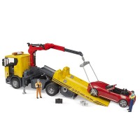 Bruder Camion di Soccorso Stradale Scania Super 560R con Modulo Luci e Suoni e Roadster 03552