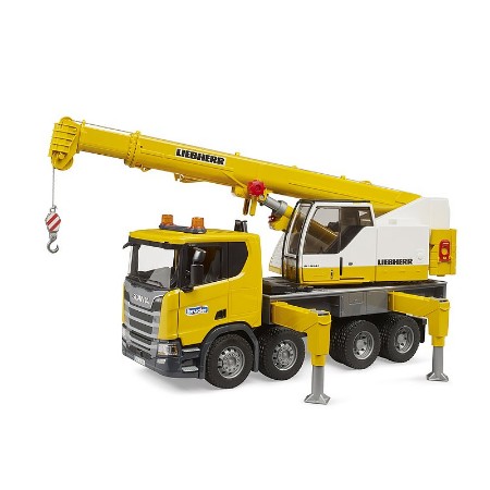 Bruder Autogru Liebherr Scania Super 560R con Modulo e Suoni 03571