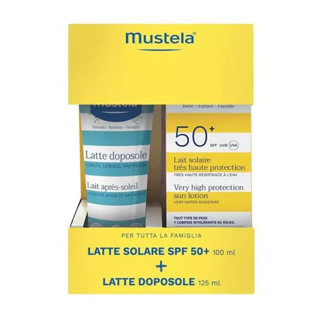 Mustela Bipack Latte Doposole 125ml e Latte Solare 100ml