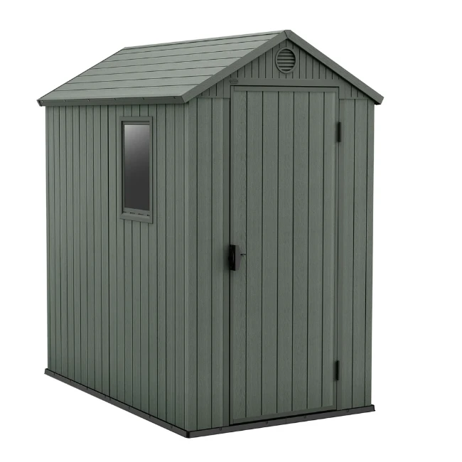 Keter Casetta da Giardino Porta Attrezzi in Resina Darwin 4x6 Green