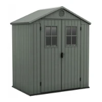 Keter Casetta da Giardino Porta Attrezzi in Resina Darwin 6x4 Green