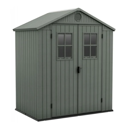 Keter Casetta da Giardino Porta Attrezzi in Resina Darwin 6x4 Green