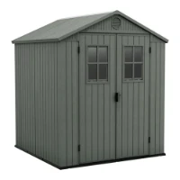 Keter Casetta da Giardino Porta Attrezzi in Resina Darwin 6x6 Green