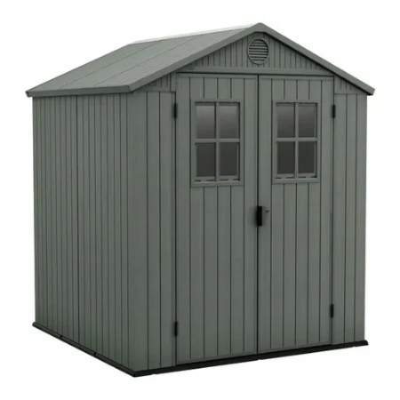 Keter Casetta da Giardino Porta Attrezzi in Resina Darwin 6x6 Green