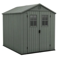 Keter Casetta da Giardino Porta Attrezzi in Resina Darwin 6x8 Green