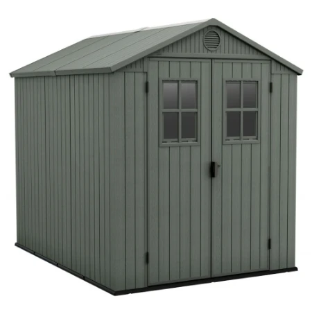 Keter Casetta da Giardino Porta Attrezzi in Resina Darwin 6x8 Green
