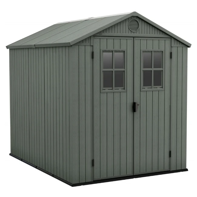 Keter Casetta da Giardino Porta Attrezzi in Resina Darwin 6x8 Green