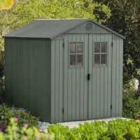Keter Casetta da Giardino Porta Attrezzi in Resina Darwin 6x8 Green