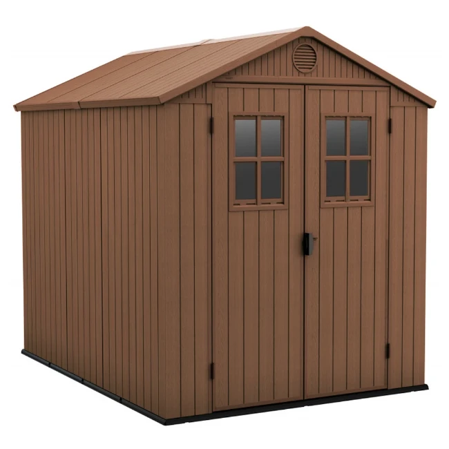 Keter Casetta da Giardino Porta Attrezzi in Resina Darwin 6x8 Brown