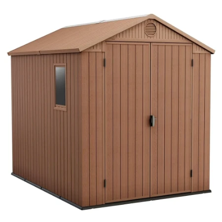 Keter Casetta da Giardino Porta Attrezzi in Resina Darwin 6x8 Brown