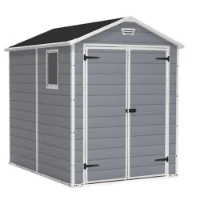 Keter Casetta da Giardino Porta Attrezzi in Resina Manor 6x8 Grey