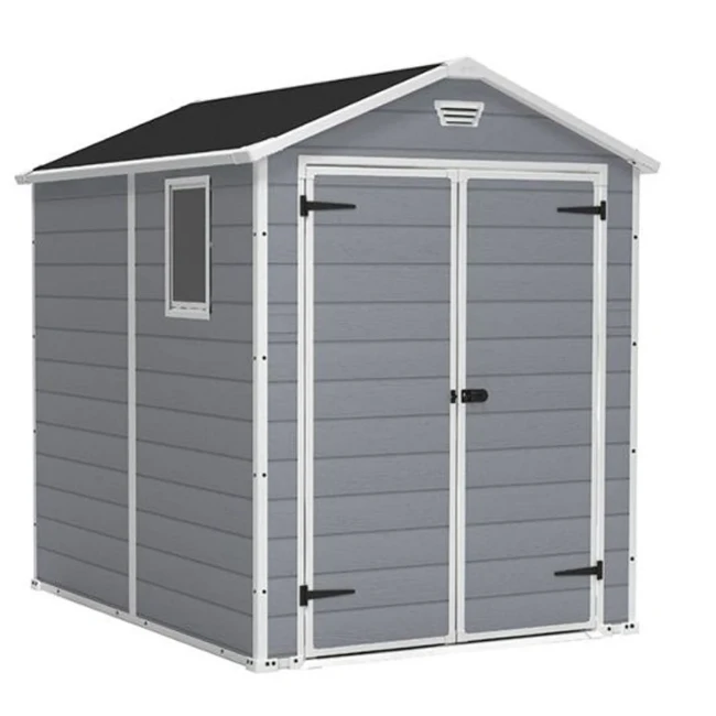 Keter Casetta da Giardino Porta Attrezzi in Resina Manor 6x8 Grey