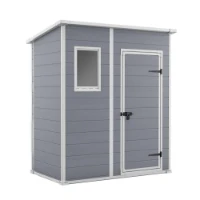 Keter Casetta da Giardino Porta Attrezzi in Resina Manor Pent 6x4 Grey