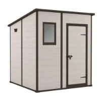 Keter Casetta da Giardino Porta Attrezzi in Resina Manor Pent 6x6 Beige