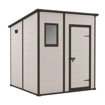 Keter Casetta da Giardino Porta Attrezzi in Resina Manor Pent 6x6 Beige