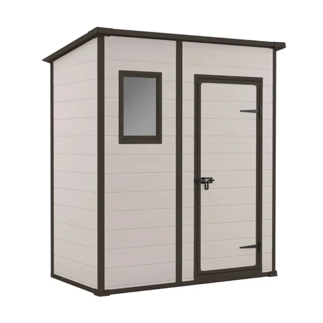 Keter Casetta da Giardino Porta Attrezzi in Resina Manor Pent 6x4 Beige