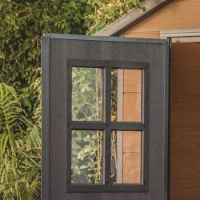 Keter Casetta da Giardino Porta Attrezzi in Resina con Due Finestre Frontali Newton 759