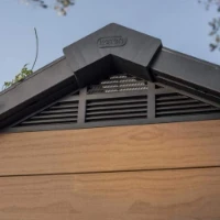 Keter Casetta da Giardino Porta Attrezzi in Resina con Due Finestre Frontali Newton 759