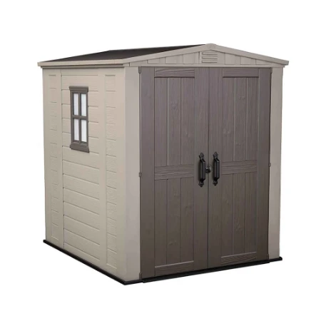 Keter Casetta da Giardino Porta Attrezzi in Resina Factor 6x6