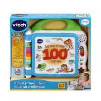 VTech Baby Il mio Primo Libro Illustrato Bilingue - Le mie Prime 100 Parole