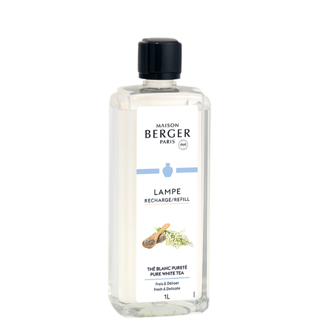 Maison Berger The Blanc Purete - Ricarica per Lampada Catalitica Lampe Berger 1L