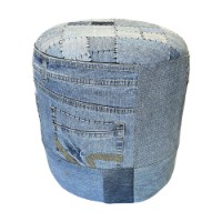 Bizzotto Pouf Jeans 35 cm