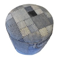 Bizzotto Pouf Jeans 35 cm
