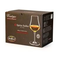 Luigi Bormioli Set 6 Pezzi Bicchiere da Liquore Vinoteque Spirits Snifter 17 cl 