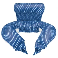 Koala Babycare Cuscino Allattamento con Supporto - Blu