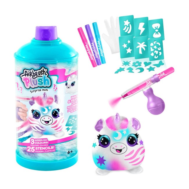 Paniate Rocco Giocattoli Airbrush Plush Mini Mystery Kit