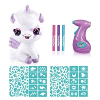 Rocco Giocattoli Airbrush Plush Unicorno Magico