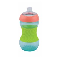 Nuby Mini Tazza Easy Grip con Beccuccio in Silicone 180ml