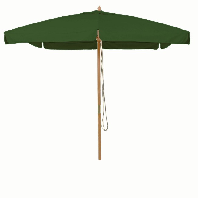 Living Garden Ombrellone Quadrato 3x2 m Palo 48mm Verde