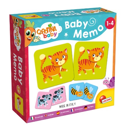 Lisciani Giochi Carotina Baby Memo Animali