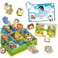 Lisciani Giochi Montessori Baby Happy Animals