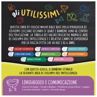 Lisciani Giochi Carotina gli Utilissimi le Prime Parole