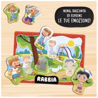 Lisciani Giochi Carotina gli Utilissimi Tombola delle Emozioni