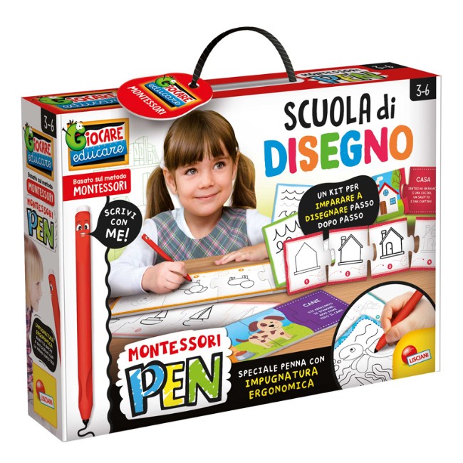 Lisciani Giochi Montessori Pen Scuola di Disegno