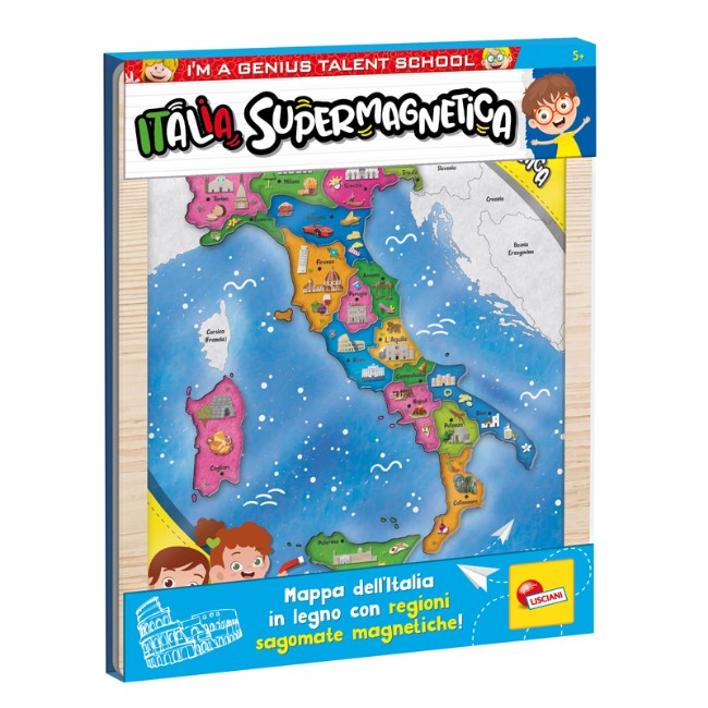 Lisciani Giochi I'm a Genius Italia Supermagnetica