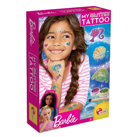 Lisciani Giochi Barbie my Glitter Tattoo