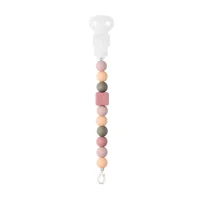 Nattou Catenella Portaciuccio con Perle e Clip - Pesca