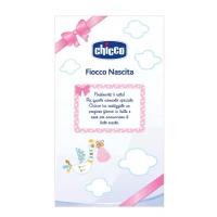 Chicco Fiocco Nascita in Tulle e Raso - rosa