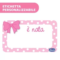 Chicco Fiocco Nascita in Tulle e Raso - rosa