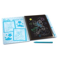 Lisciani Giochi Barbie Sketchbook Mer-Mazing Scratch Reveal
