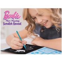 Lisciani Giochi Barbie Sketchbook Mer-Mazing Scratch Reveal