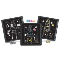 Lisciani Giochi Barbie Sketchbook Cutie Scratch Reveal