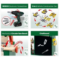 Bosch Banco da Lavoro in Legno con Attrezzi ed Effetti Sonori